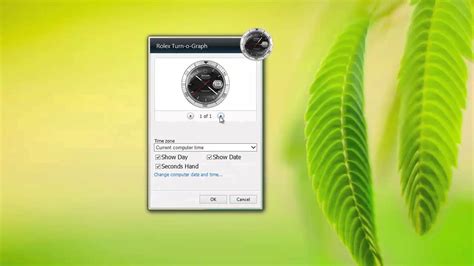 Rolex Windows Gadget for your desktop 